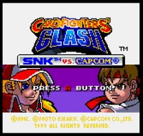 SNK Vs Capcom - Card Fighters Clash